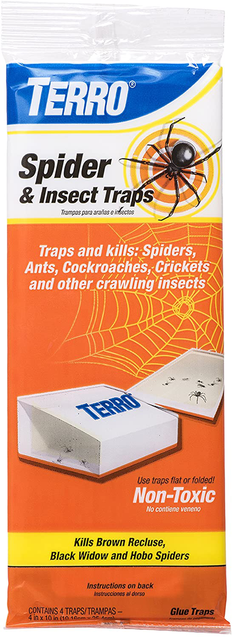 Terro T3206 Spider & Insect Trap (4 Count)