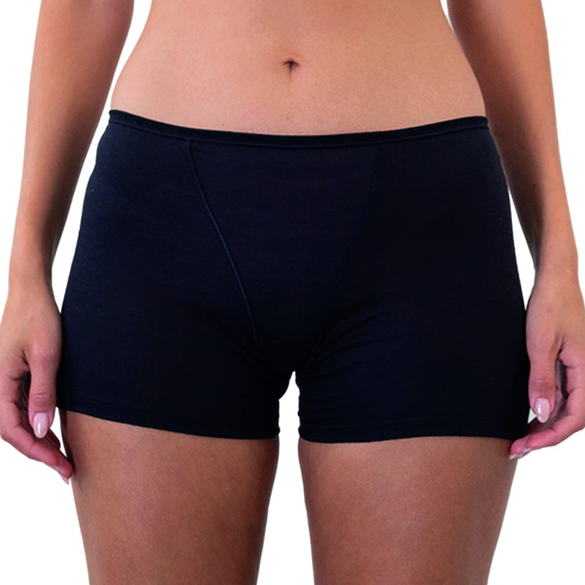 Hanes 3-Pack Women's Comfort Soft Boxer Briefs Lounge Shorts, Women's Underwear Casual Boxer Shorts