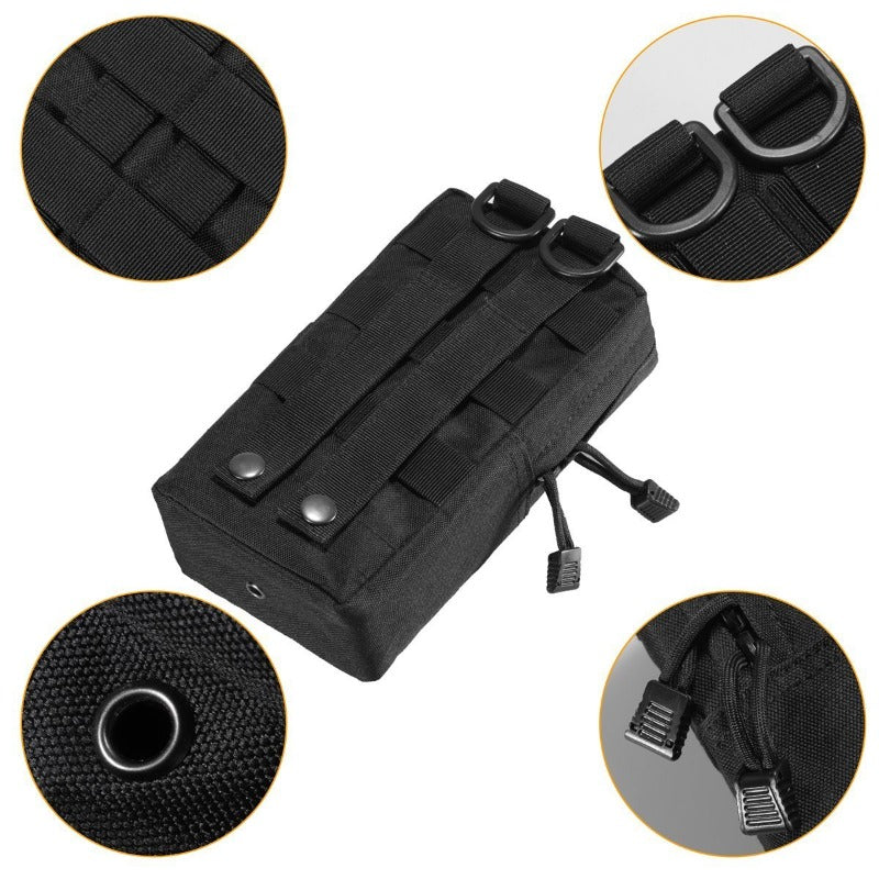 Tactical Military Molle Waist Clip-On Holster Pouch