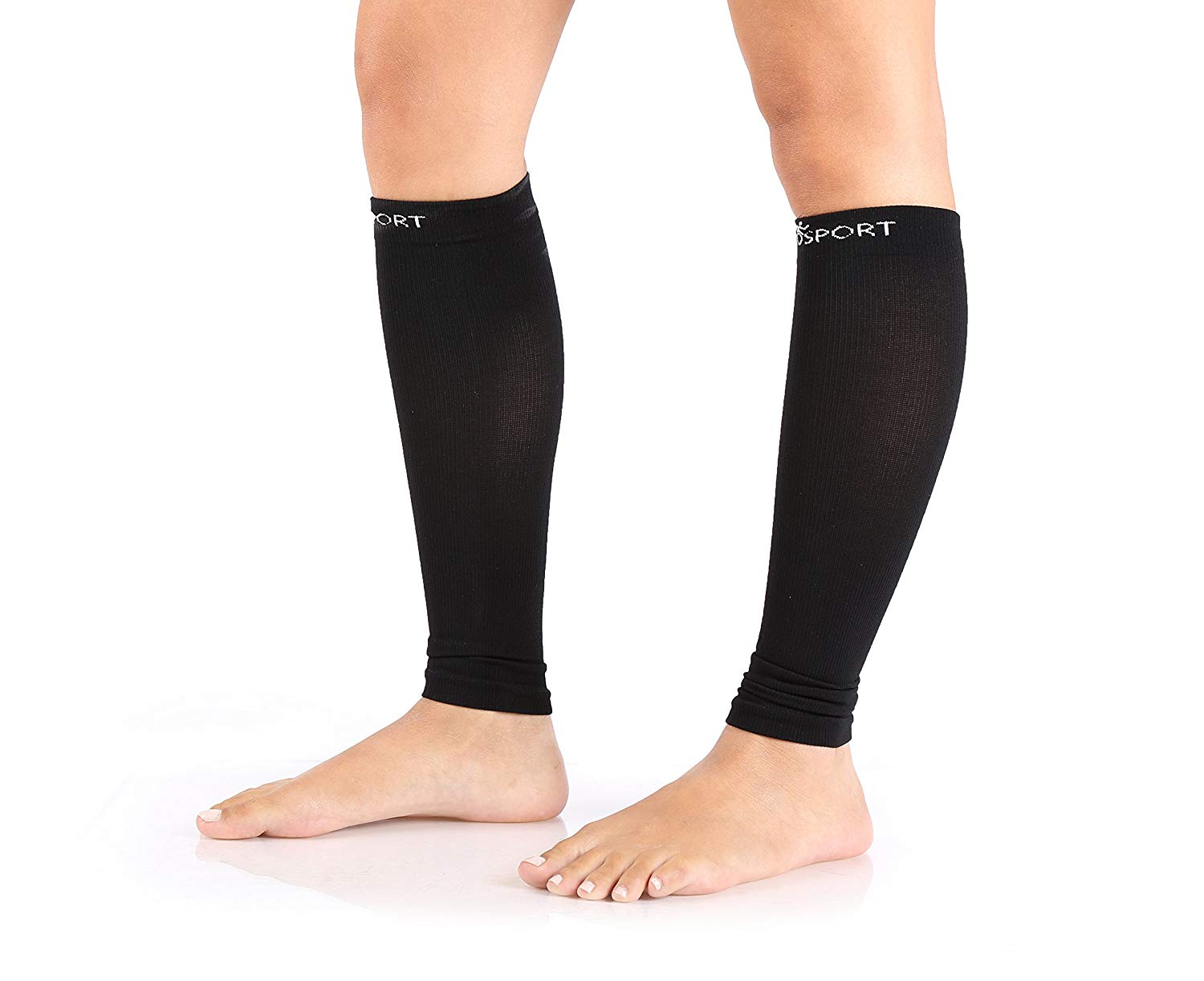 Abco Tech Compression Sleeve-Calf and Shin Splints Support with Guard Leg Compression Design