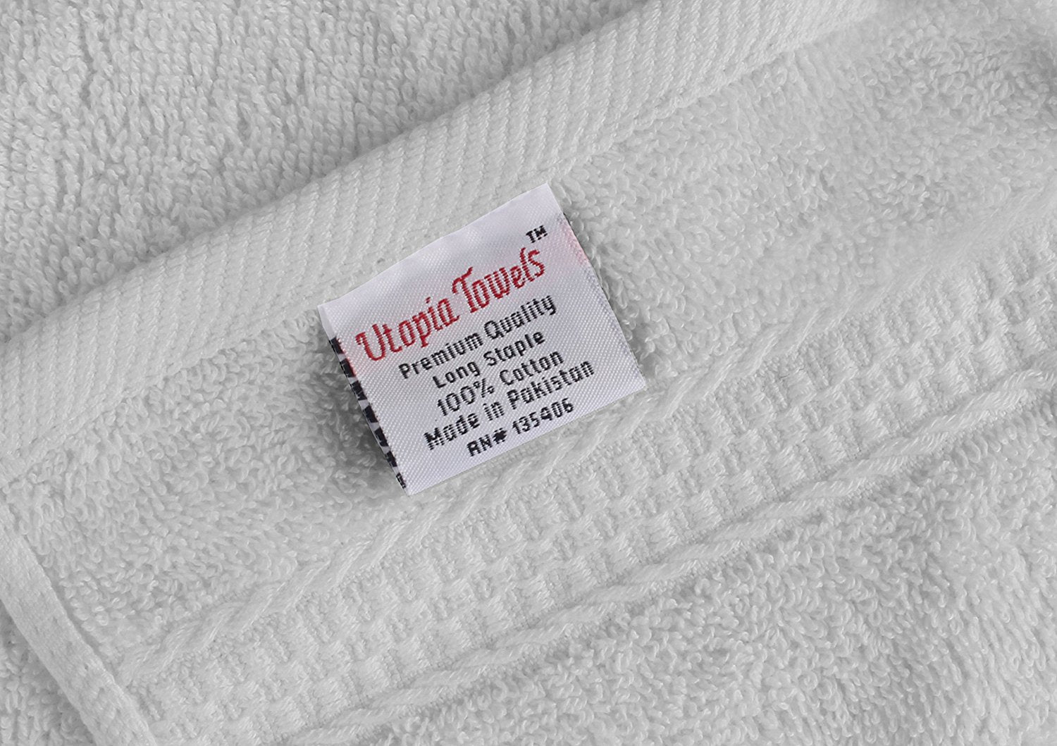 12 Pack: Utopian Luxurious Cotton Soft Washcloth Towels