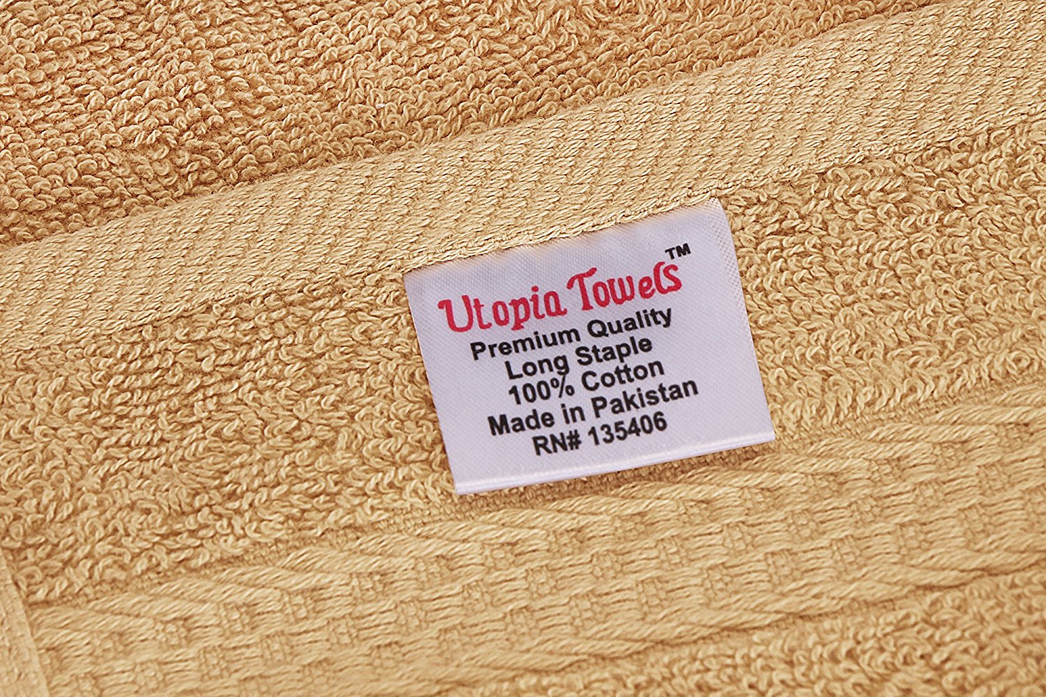 12 Pack: Utopian Luxurious Cotton Soft Washcloth Towels