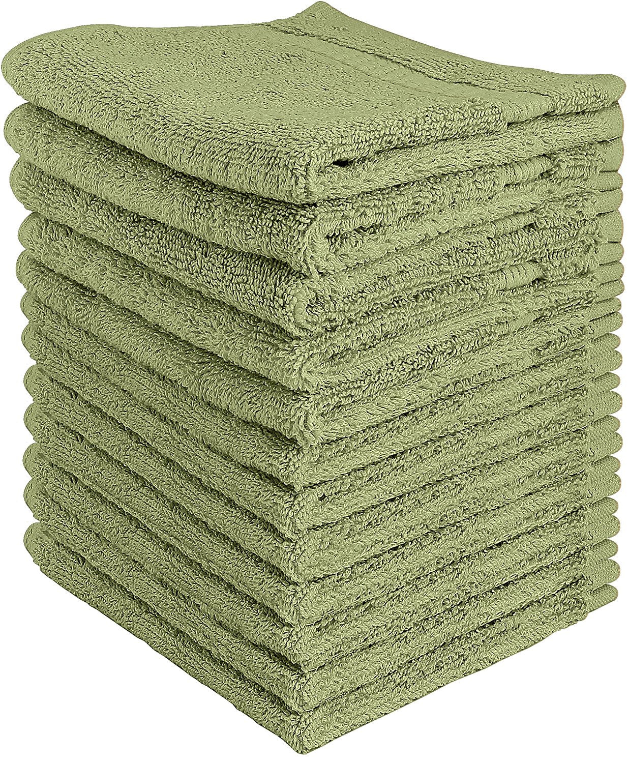 12 Pack: Utopian Luxurious Cotton Soft Washcloth Towels