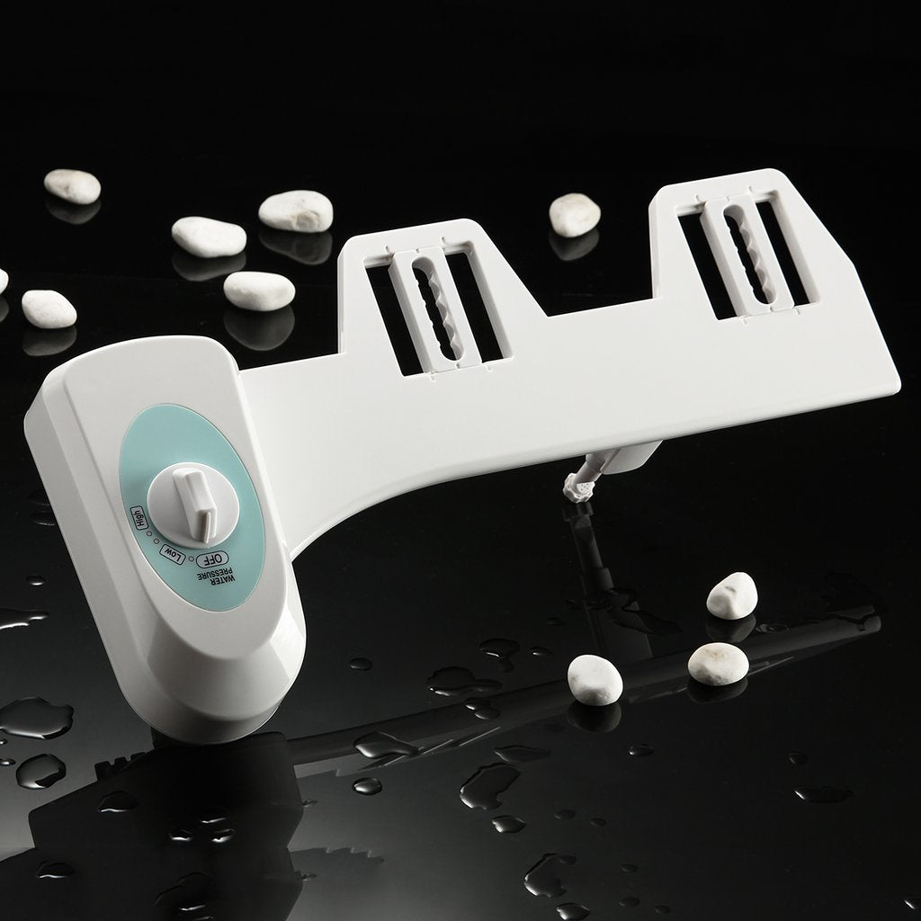 Home Bidet, Self-Cleaning and Retractable Nozzle, Fresh Water Spray Non-Electric Mechanical Bidet Toilet Seat Attachment