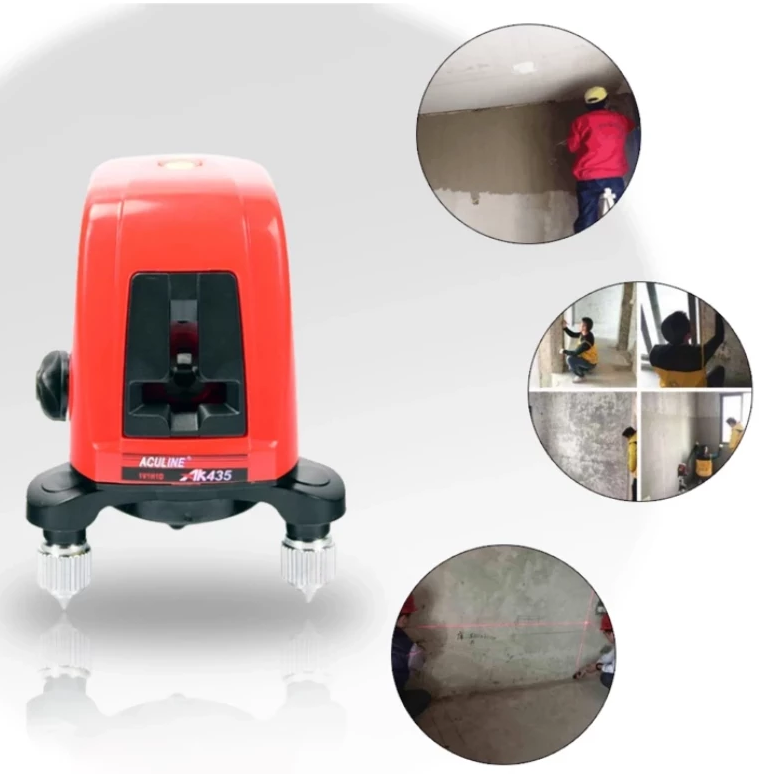 Mini Portable 3D Self-Leveling 360 Laser Level with Distance Meter