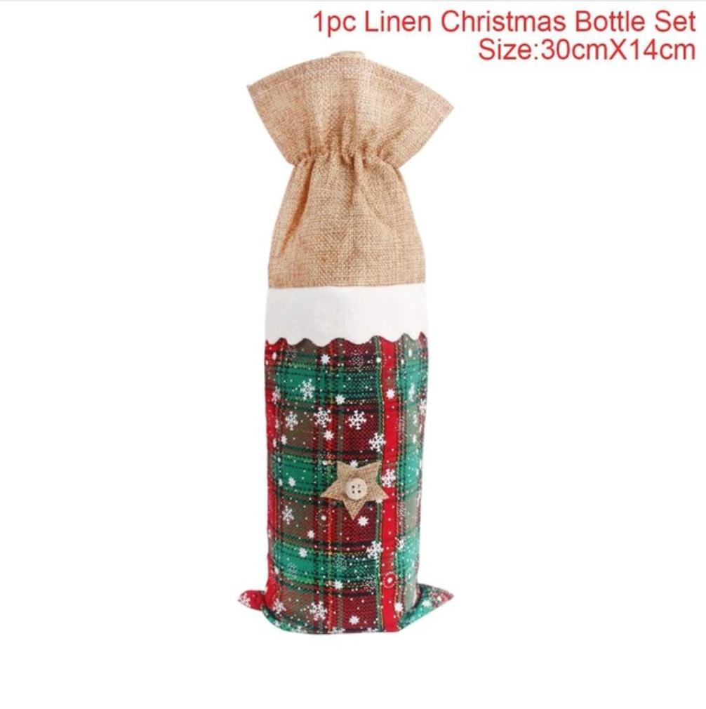 Christmas Decorative Wine Bottle Cover