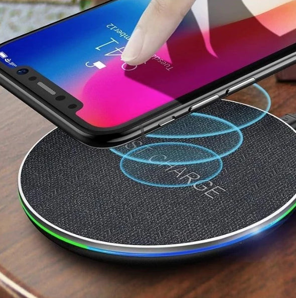Wireless 10W Super Fast Qi Charger For iPhone & Android