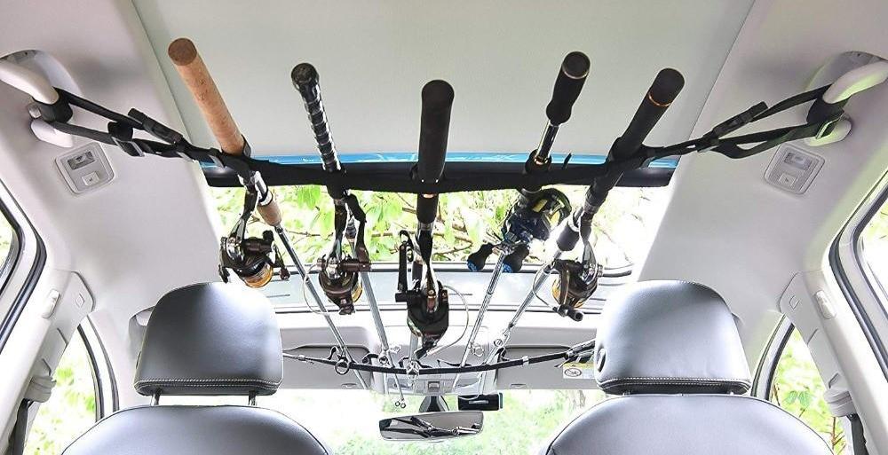 2 Piece: Automobile Fishing Rod Carrier Band