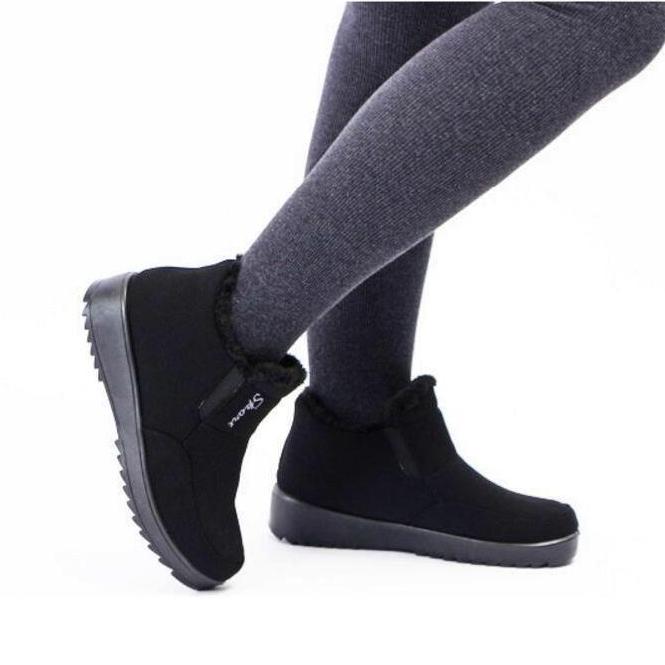 Women's Fur Lined Cotton Thick Winter Boots