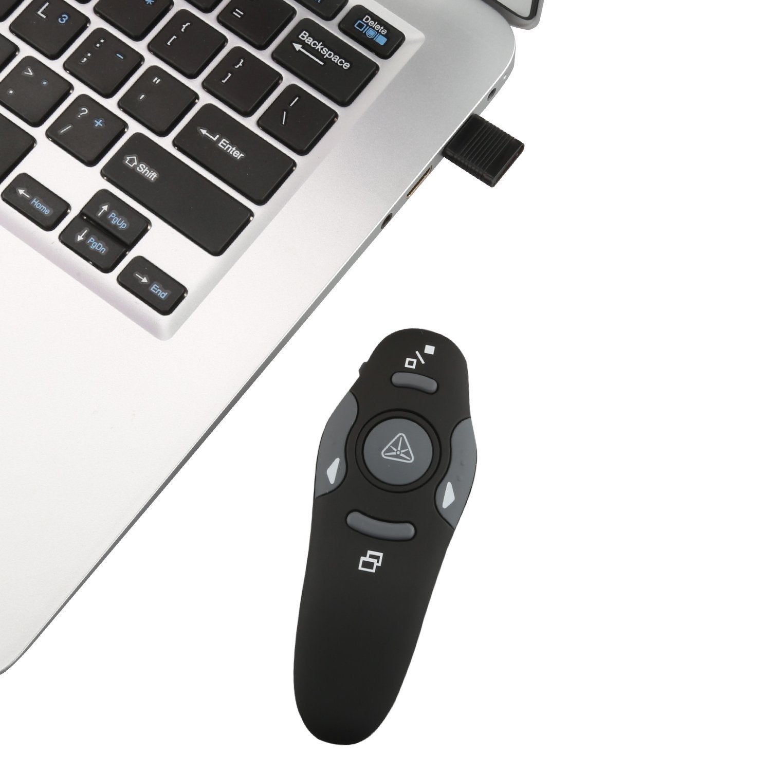 Wireless USB Presenter PowerPoint Remote Control with Laser Pointer