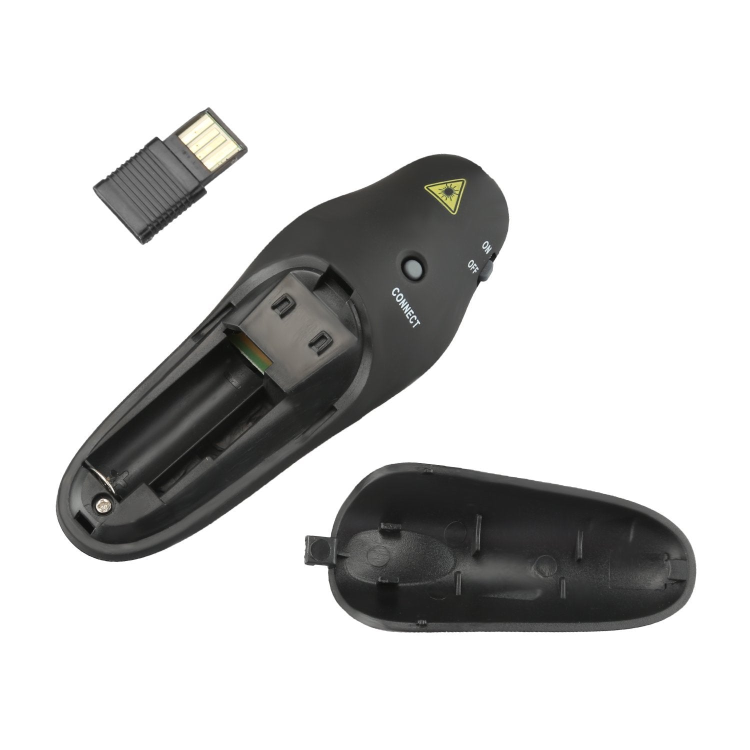 Wireless USB Presenter PowerPoint Remote Control with Laser Pointer