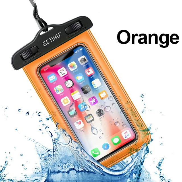 Universal Waterproof Phone Case Carrying Pouch
