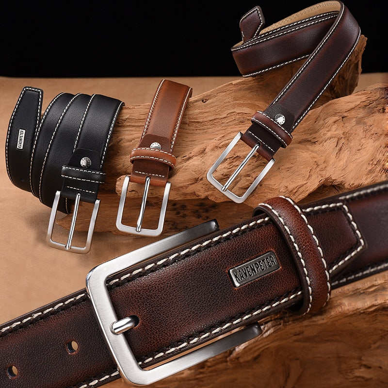 brown designer belt