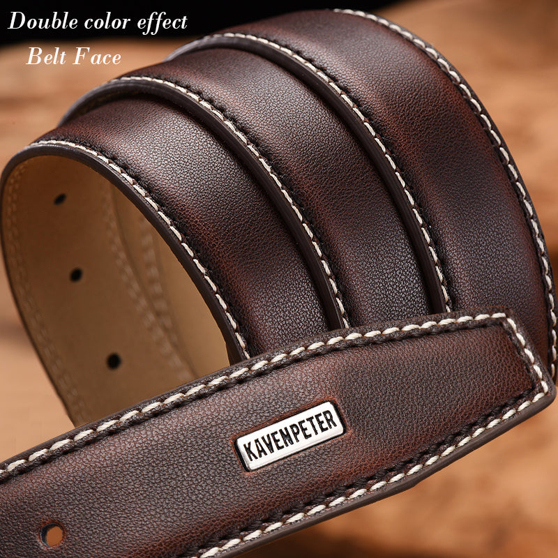 Men's Fashion Genuine Leather Designer Belt