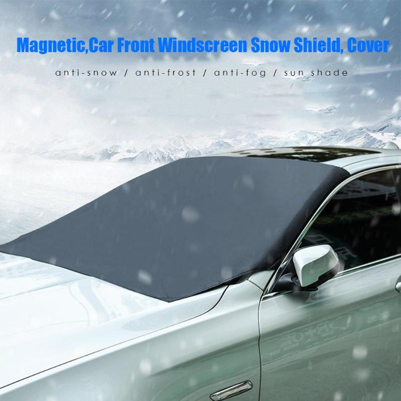 Universal Magnetic Front Windshield Cover - UV, Rain, Hail, Snow, Ice