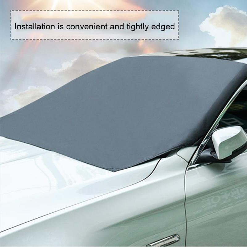 Universal Magnetic Front Windshield Cover - UV, Rain, Hail, Snow, Ice