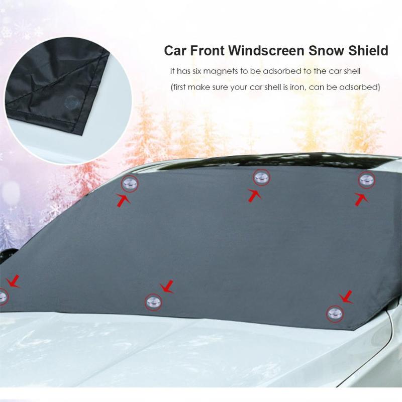 Universal Magnetic Front Windshield Cover - UV, Rain, Hail, Snow, Ice