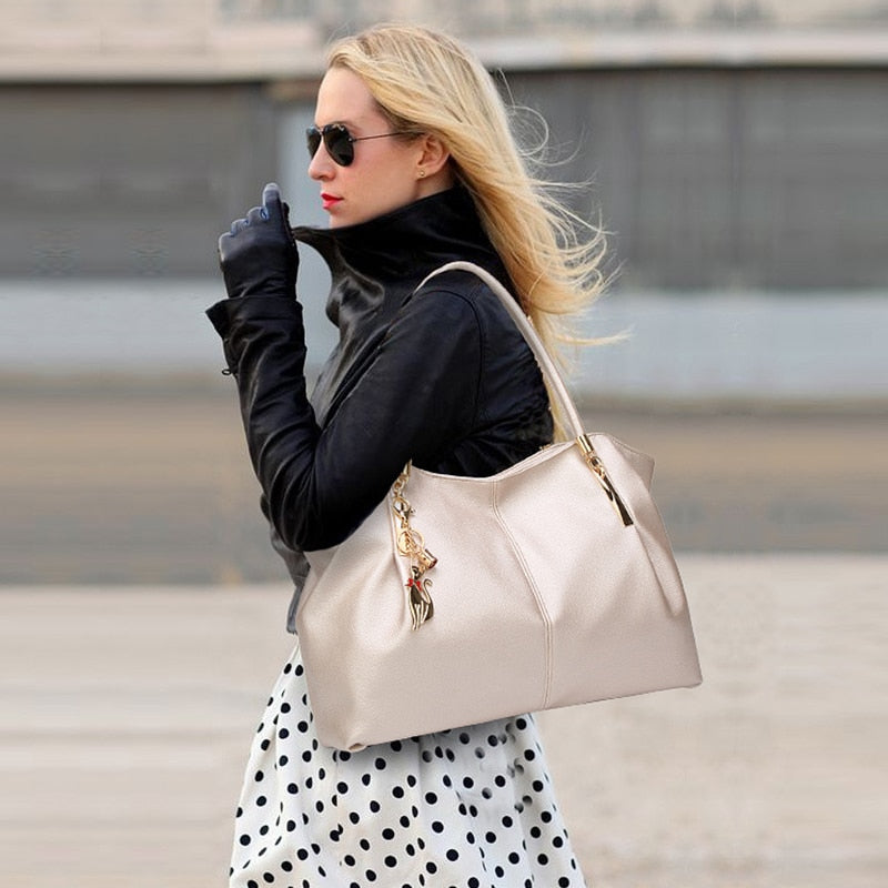 Women's Luxury Leather Designer Shoulder Bag