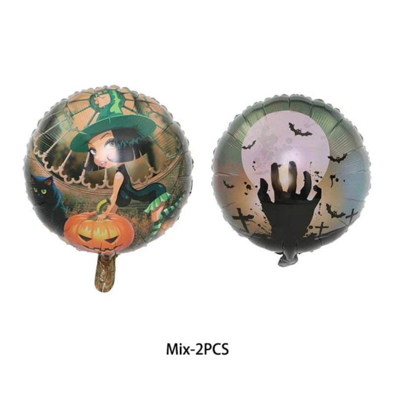 Halloween Prop Decorations and Balloons