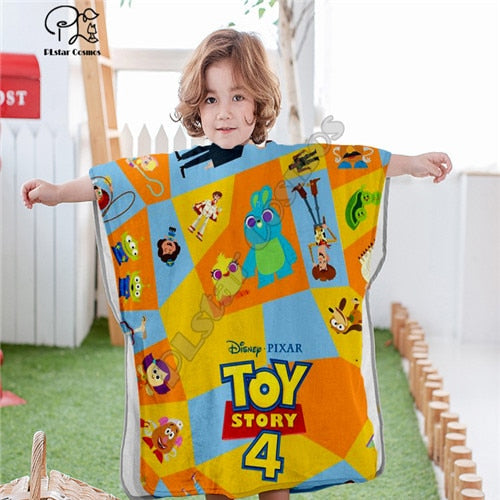 Kid's Toy Story 4 Bath Towel