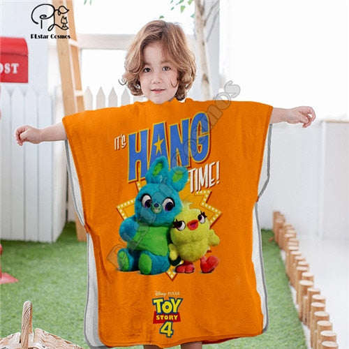 Kid's Toy Story 4 Bath Towel