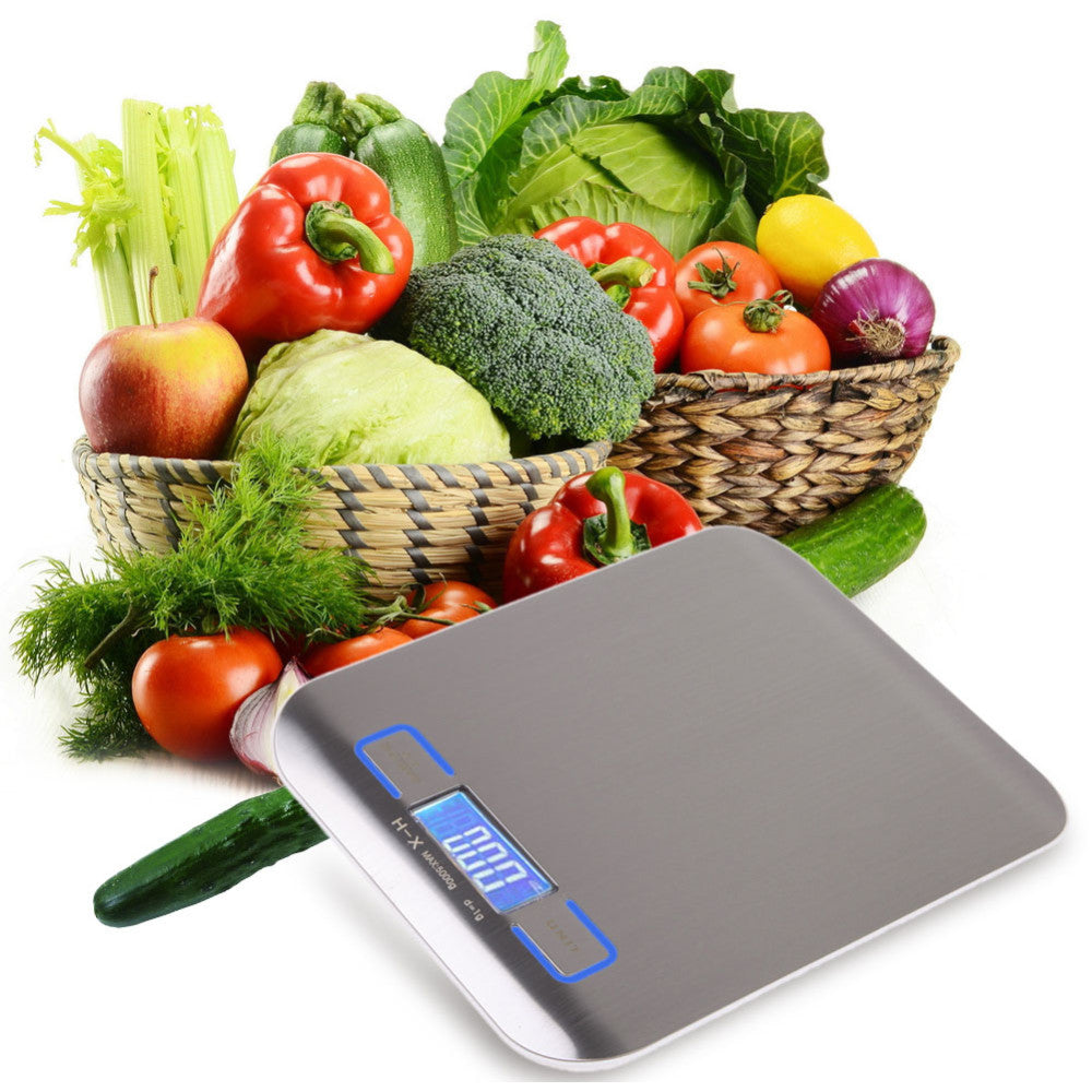 Digital Electronic Stainless Steel Kitchen Scale