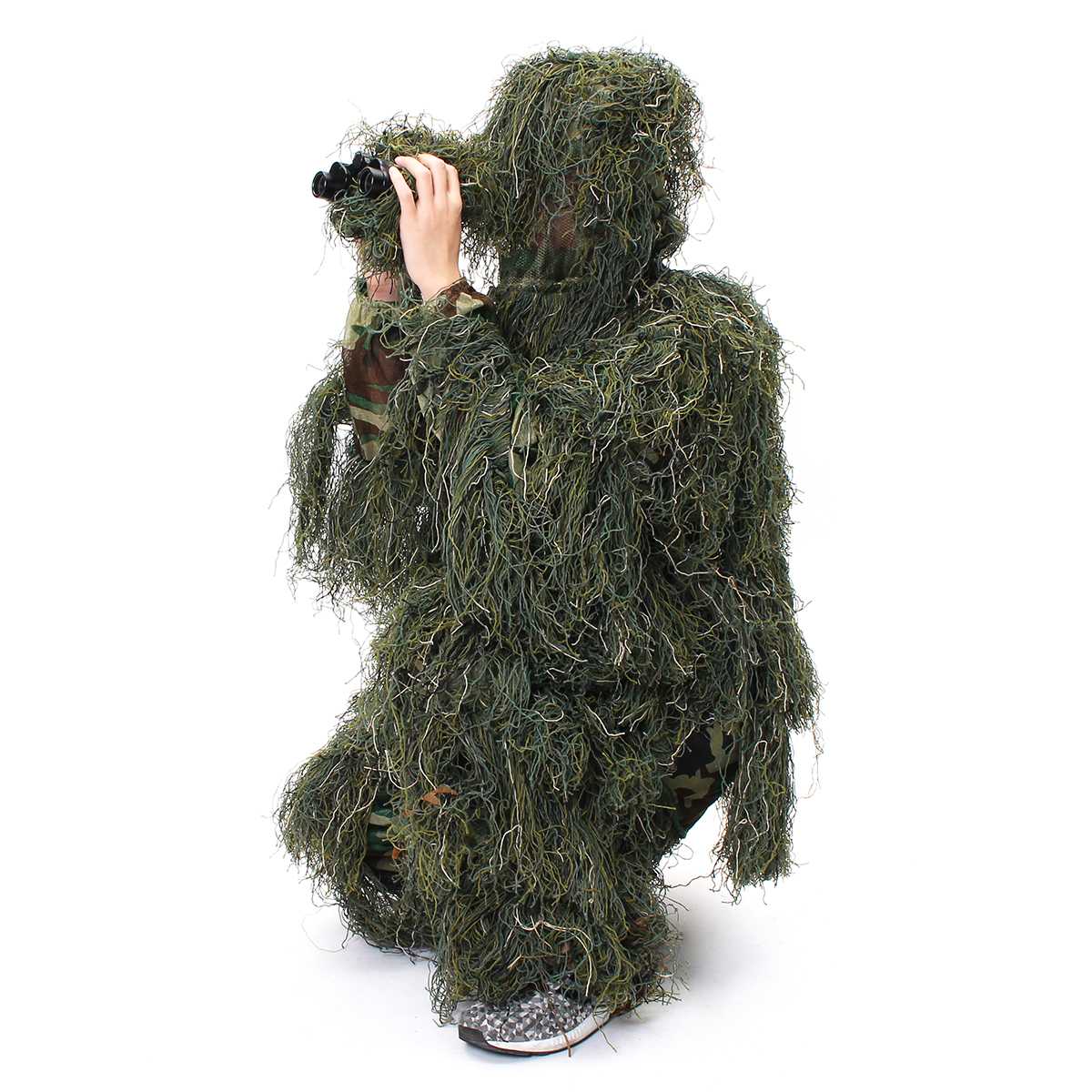 3D Universal Camouflage Ghillie Suit Army Hunting Camping