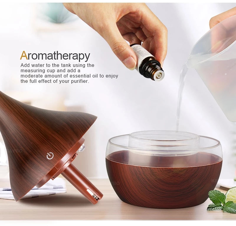 USB Electric Aroma Ultrasonic Essential Oil Air Diffuser for Aromatherapy