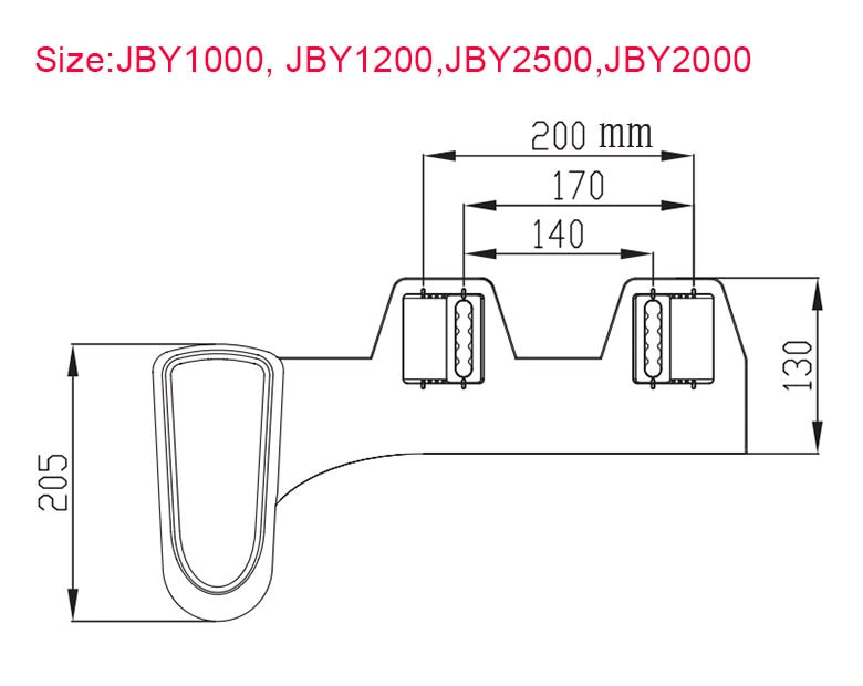 Home Bidet, Self-Cleaning and Retractable Nozzle, Fresh Water Spray Non-Electric Mechanical Bidet Toilet Seat Attachment