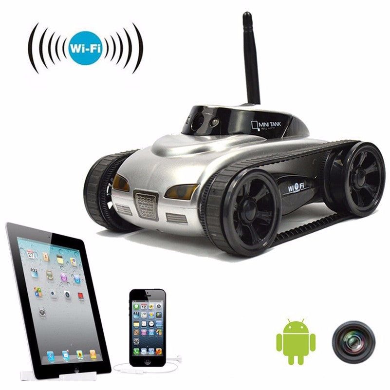 RC Tank Car 777-270 Shoot Robot With 0.3MP Camera