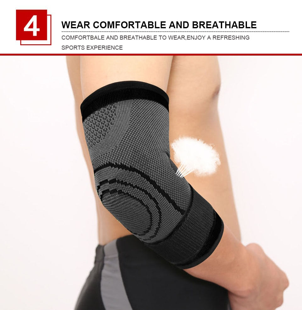 Adjustable Elastic Sport Elbow Support Brace