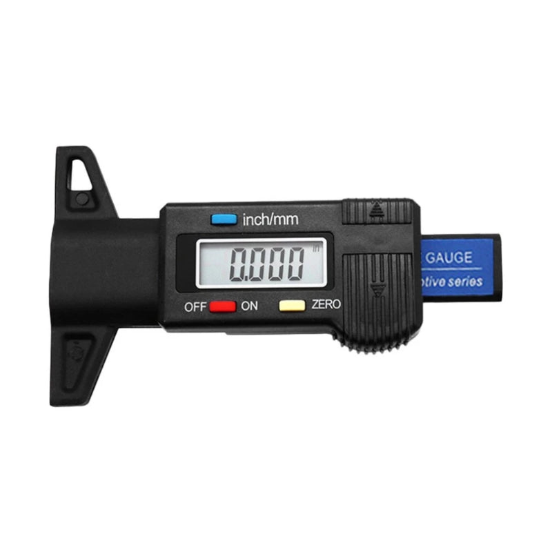 Digital Car Tire Tread Depth Tester with LCD Display