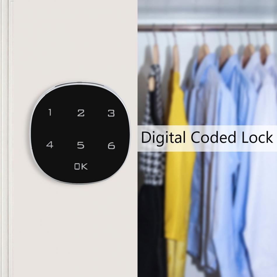 Digital Zinc Alloy Keyless Password Code Lock