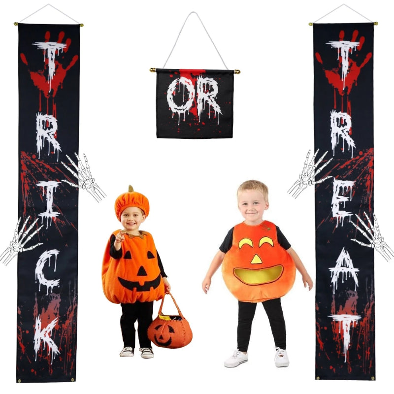 Halloween Treat Or Trick Banner Decoration