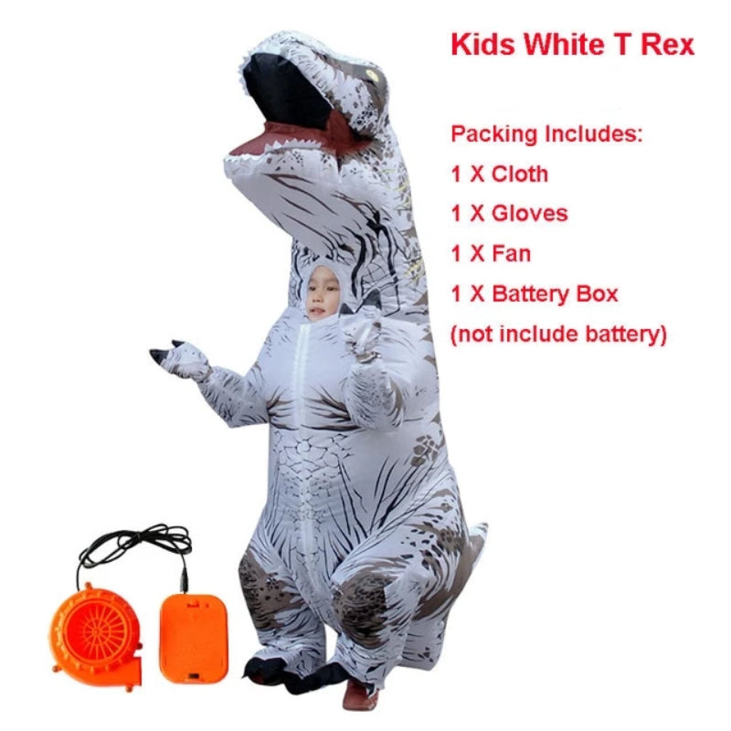 Inflatable Blow Up T REX Dinosaur Costume