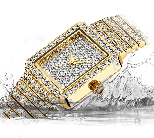 Women's Elegant Quartz Square Watch