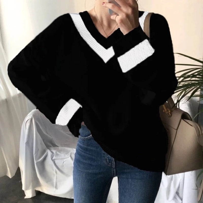 Women's Casual Minimalist Pullover Sweater