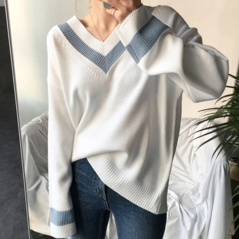 Women's Casual Minimalist Pullover Sweater