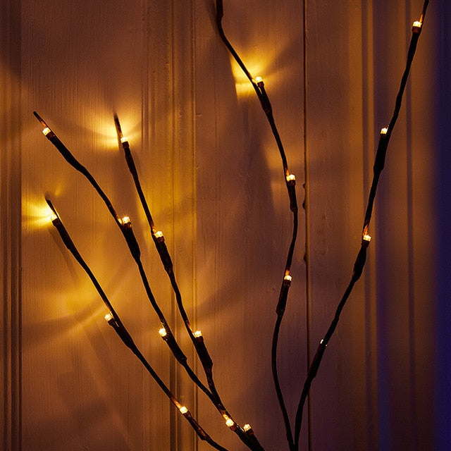 20 LED Light Simulated Tree Branch Decoration