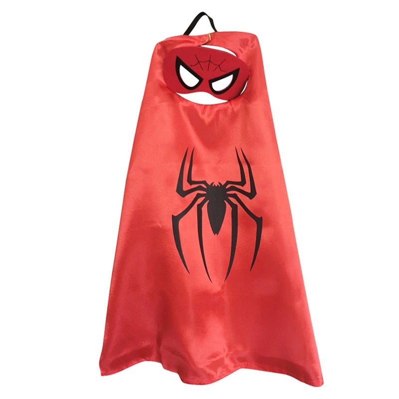 Halloween Superhero Capes with Masks for Kids