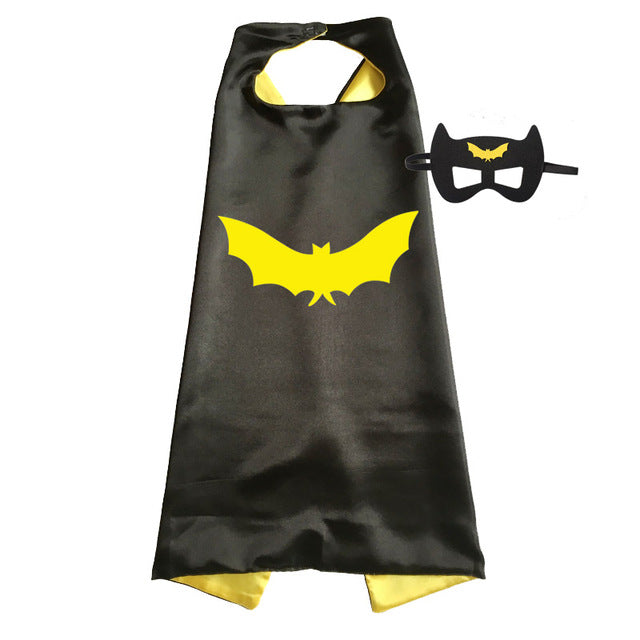 Halloween Superhero Capes with Masks for Kids