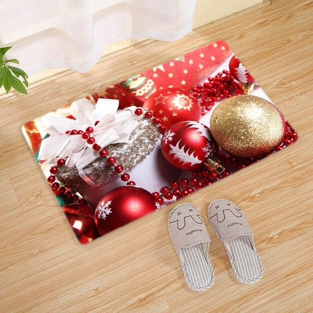 Holiday Christmas Rug Home Decoration