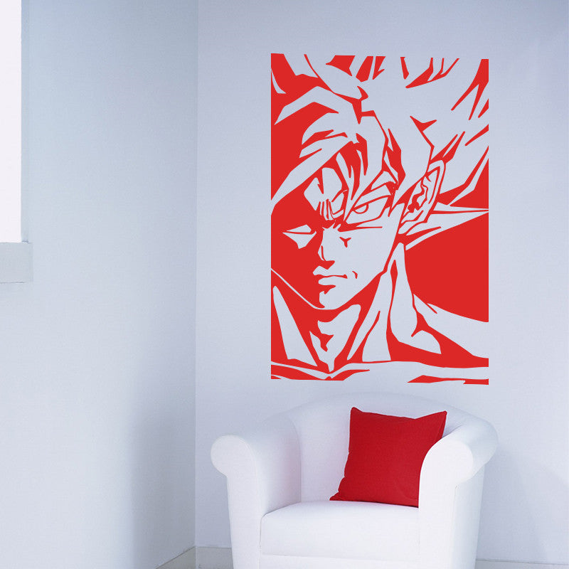 GOKU Dragon Ball Z Decal Removable Wall Sticker Graphic