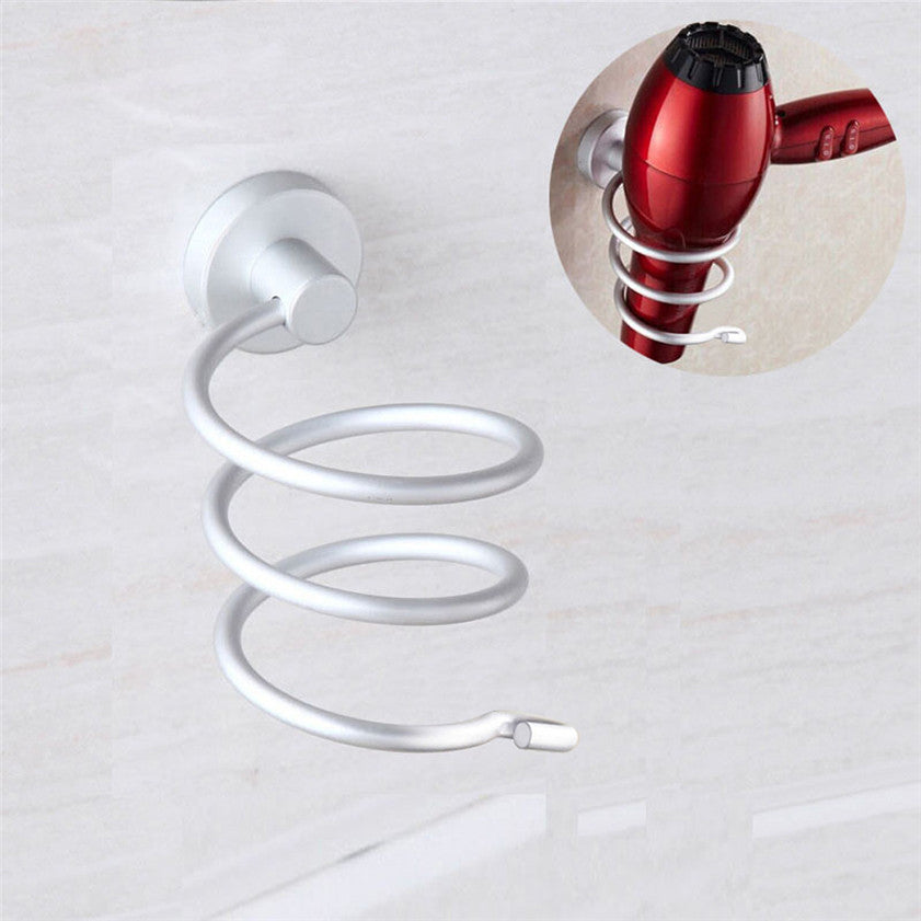 Stainless Steel Innovative Wall Mounted Hair Dryer Rack