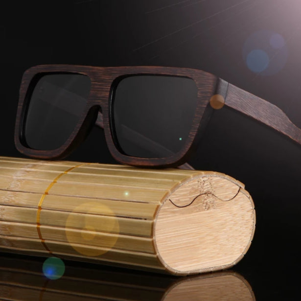 KITHDIA Wood Sunglasses Men Brand Designer Polarized Driving bamboo Sunglasses Wooden Glasses Frames Oculos De Sol Feminino