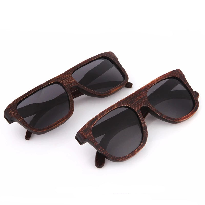 KITHDIA Wood Sunglasses Men Brand Designer Polarized Driving bamboo Sunglasses Wooden Glasses Frames Oculos De Sol Feminino