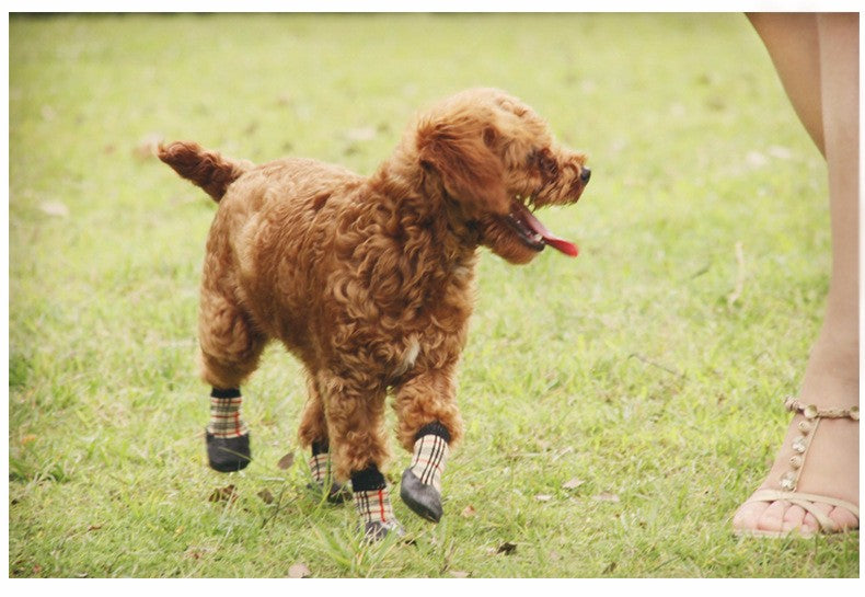 4Pcs/set Pet Snow Boots