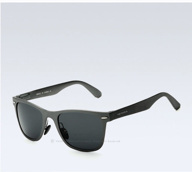 VEITHDIA Brand Unisex Aluminum Square Men's Polarized Mirror Sun Glasses Female Eyewears Accessories Sunglasses For Men VT2140