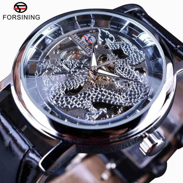 Men's Luxury Chinese Dragon Design Watch