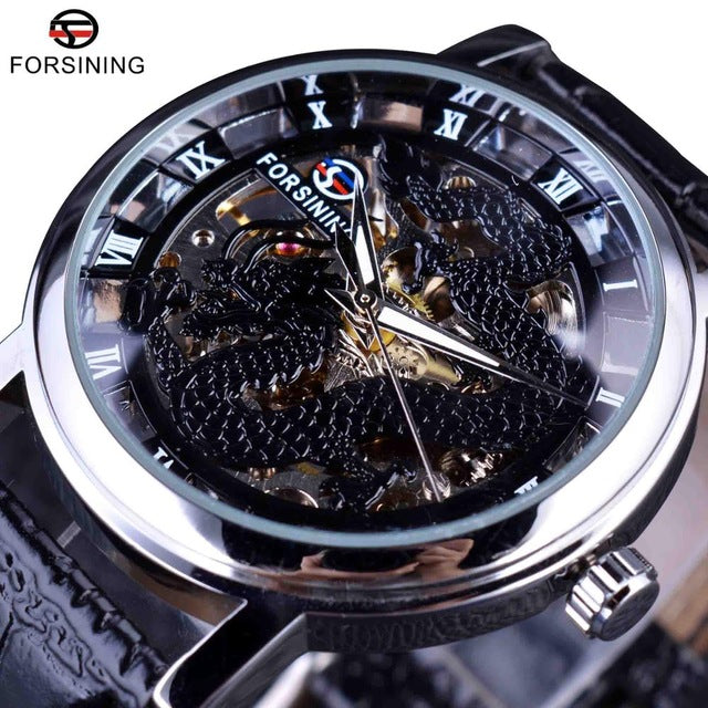 Men's Luxury Chinese Dragon Design Watch